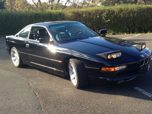 1997 bmw 840ci, 840, black on black in excellent shape, low miles 57,000