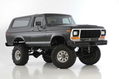 1978 custom ford bronco, full size