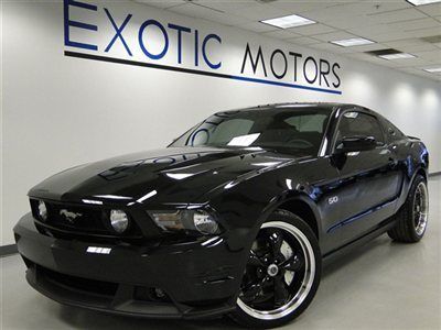2012 ford mustang gt 5.0 coupe black/black spoiler 20"whls cd6 warranty 1-owner