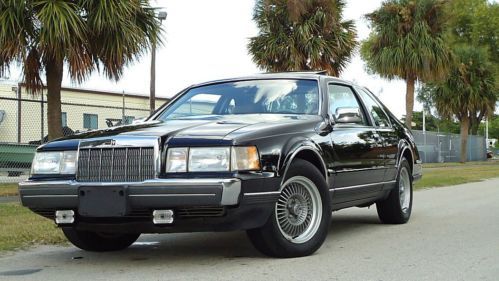 1988 lincoln mark vii lsc , 39k original miles , rare lsc , moonroof