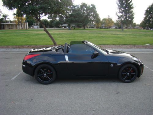 2006 nissan 350z touring roadster convertible auto leather bose 6cd navigation!