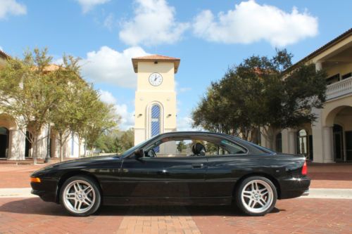 1993 bmw 850ci 5.0l v12 6-speed manual no reserve!