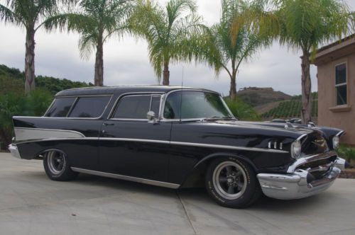 1957 chevy nomad bel air hot rod