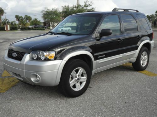 2007 ford escape hybrid 2.3l 1 owner florida car leather great shape clear title