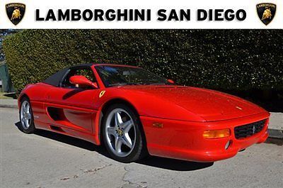 1995 ferrari 355 convertible. 6 speed manual. stereo upgrades. 38k miles.