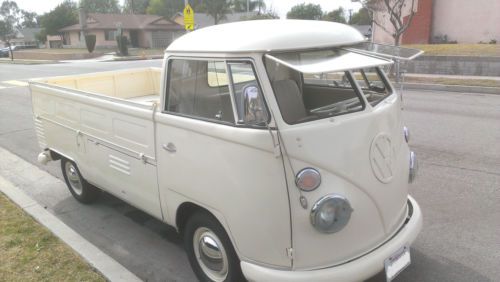 1963 vw single cab dual treasure chest, ready to enjoy