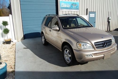 2002 mercedes benz ml 500 4wd v8 suv nav leather sunroof tow hitch 02 ml-500