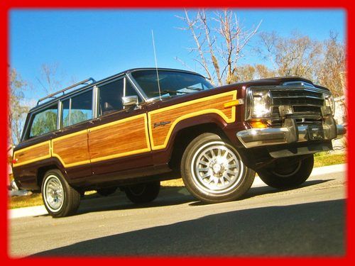 1989 jeep grand wagoneer 4x4 ~ garaged ~ reconditioned ~ southern vehicle ~ 4wd