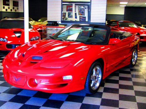 One owned 2002 pontiac ram air trans am convertible with ws6 pakage must see!