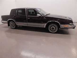 1990 automatic fwd low miles rare v6 leather ac maroon clean