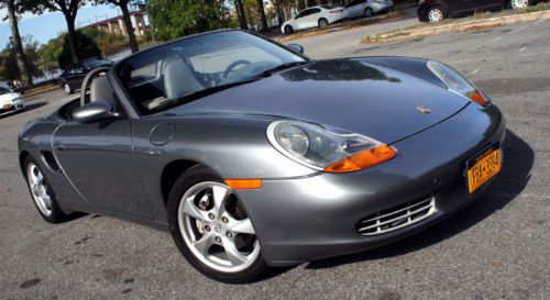 2001 porsche boxster roadster convertible cabrio well maintained service records
