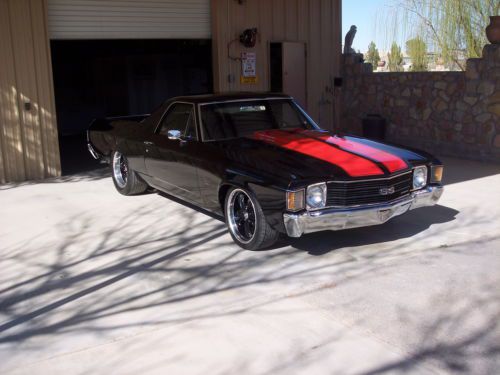 1972 chevy el camino ss 454 complete frame off 575 hp street fighter 700r4