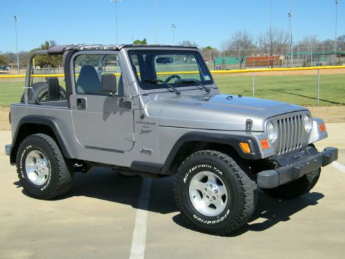 2001 jeep wrangler - tj, 4.0l, i6, automatic *** clean carfax ***  only 2 owners
