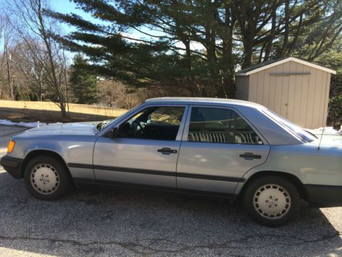 1987 blue 4 door 300 d turbo 6 cyl in good condition - runs well