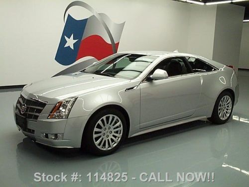 2011 cadillac cts performance 3.6 coupe rear cam 13k mi texas direct auto