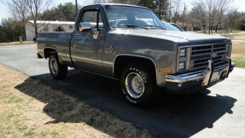 1987 chevrolet c-10 silverado only 85k miles clean north carolina truck