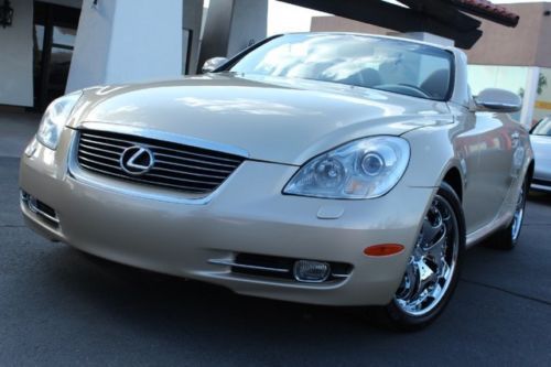 2006 lexus sc430 convertible. loaded. like new in/out.  gorgeous. clean carfax.