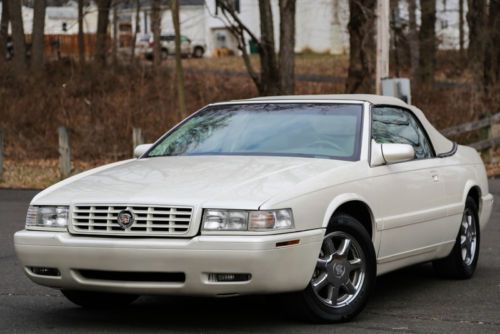 1999 cadillac eldorado etc convertible 51k mi serviced rare clean carfax garaged