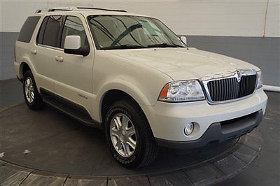 2004 lincoln aviator luxury package-2wd-clean carfax-dvd ent system-4.6l v8