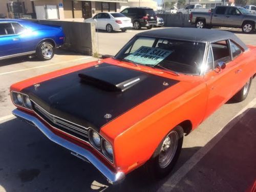 This rare 440 4 speed hemi orange hot street rod is looking for a new home!