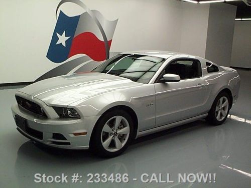 2014 ford mustang gt 5.0 6-speed spoiler xenons 10k mi texas direct auto