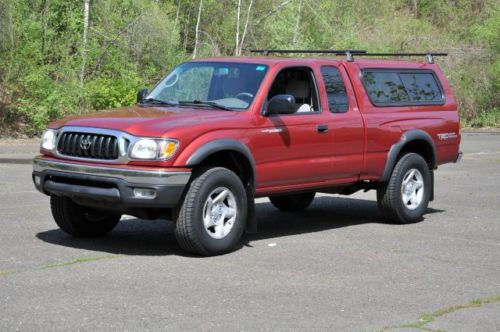 Toyota tacoma pre runner extended cab pickup 2-door 2.7l no reserve low mileage!