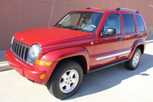 2005 jeep liberty diesel 4x4 sunroof heated seats crd limited leather 2.8l