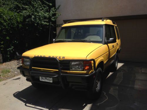 1994  land rover discovery diesel-100% california legal and smog exempt