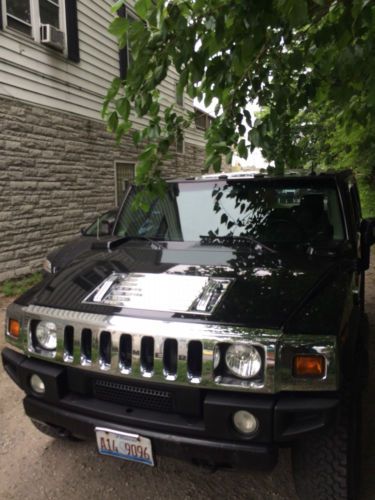 2004 hummer h2 black 2004 h2 look!! 152k  1-owner  lower reserve and buy it now