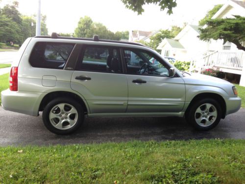 2003 subaru forester xs wagon 4-door 2.5l leather, new tires, sunroof, roof rack