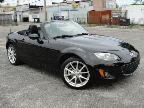 2010 mazda mx-5 miata grand touring convertible heated leather bose