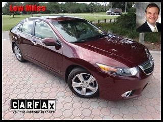 2012 acura tsx 4dr sdn i4 auto tech pkg backup camera, navigation, only 6k miles