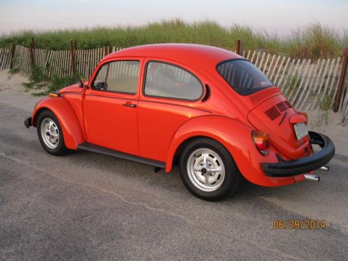 1974 vw beetle documented love bug special edition pan off restored 49,725 miles