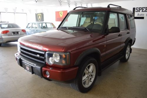 2003 land rover discovery se7 factory dvd rear ac one owner excellent condition
