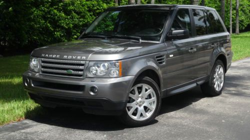 2009 land rover range rover sport hse sport utility lux pack  4-door 4.4l