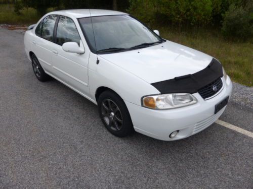 2000 nissan sentra gxe 5-speed, 38+mpg, cold ac, clean, runs 100%