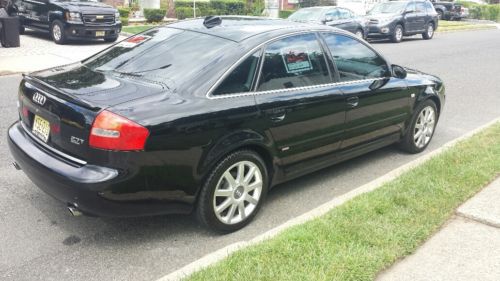 Sharp black audi a6 2.7t s-line awd bi turbo package s line package