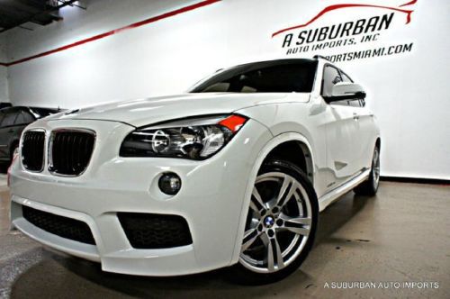 2013 bmw x1 sdrive 28i m-sport pkg 18&#034; wheels one owner clean carfax warranty m