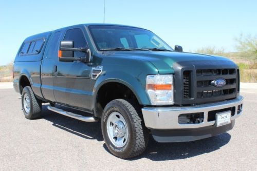 Ford f250 extended cab $x$ four wheel drive truck pick up 5.4l v8