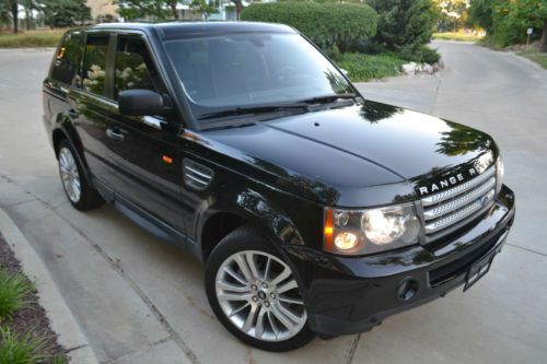 2008 range rover sport supercharged sport utility 4-door 4.2l - rebuilt title