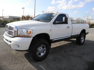 06 ram 2500 4x4 4wd 5.9 cummins diesel regular cab laramie leather look