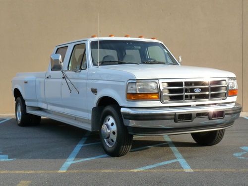 ~~97~ford~f-350~dually~diesel~crewcab~auto~7.3l~104k~nice~no reserve~~