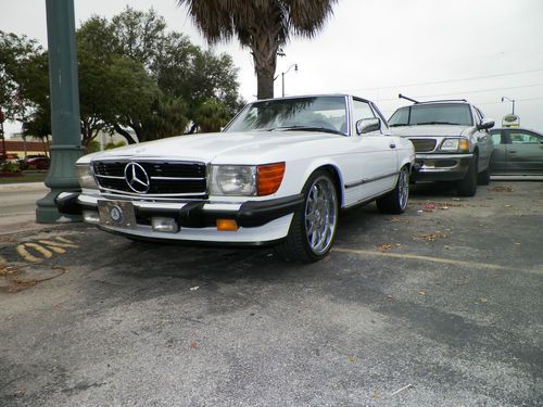 560sl 89 mercedes benz clean both tops wood package all docs 2nd owner