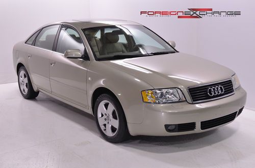 2003 audi a6 selling at no reserve , only 64k miles, clean car fax, florida car