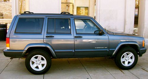 2001 jeep cherokee 4x4 limited  4.0 "only 76k" extra clean leather-new tires