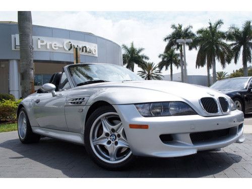 2000 bmw m roadster,only 2 owners,minor accident history,florida car!