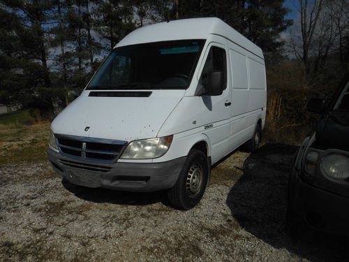 2003 dodge sprinter 2500 box van cargo van diesel