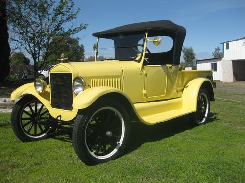 ******* 1926 ford model t roadster pickup ****** restored ** beautiful ***