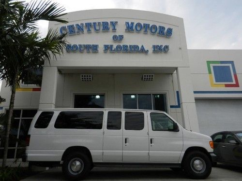 2006 ford econoline wagon e-350 super ext xlt 1-owner low miles