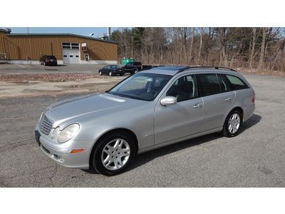 E-350 / 4-matic awd / 3rd seat / 7 pass / maintained station wagon / no reserve